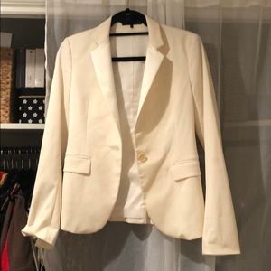 Theory cream blazer